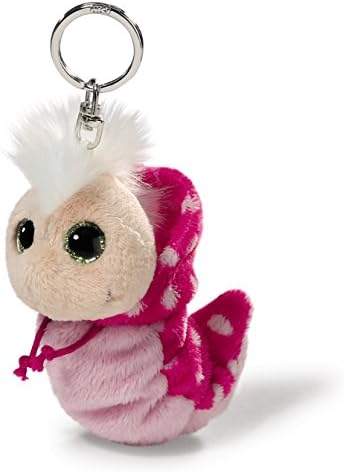 Nici Flibbie - Flibbie Rosa Pink with White Dots 12 Cm Keyring Bean Bag