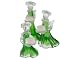 Eamon Made in Ireland Set of 3 Hand Blown Glass Angel Tealight Candle Holders