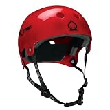 Protec Lasek Helmet (Medium, Transparent Red)