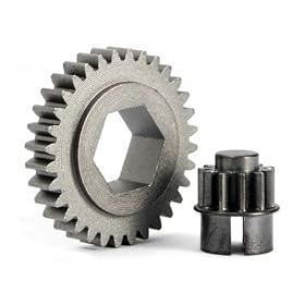 Replacement Gear Set: 87127 from HPI Nitro MT Parts