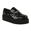 *V-CREEPER-509, 2" P/F Chained Veggie Pat Creeper Shoe