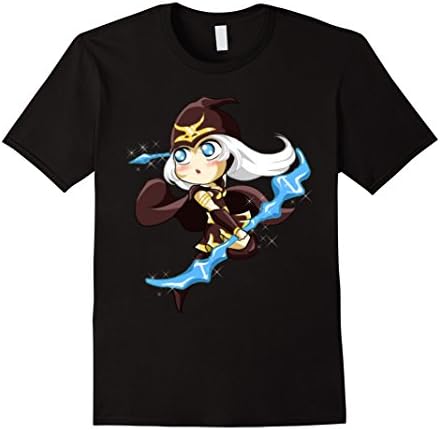 Men's Ashe Shirt Chibi tee Small Black