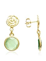 Córdoba Joyeros Pendientes Roseta Dolce Esmeralda