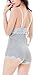 Ruzishun Women's floral Lace and Sexy Lingerie Jumpsuit Mini Babydoll(Gray,L)