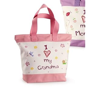I Love my Grandma Tote (Pink)