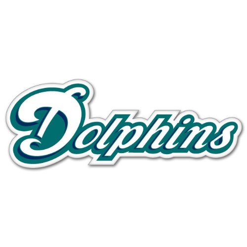Miami Dolphins NFL Football bumper sticker 8