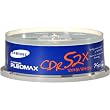 52x Write-Once CD-R - 25 Disc Spindle