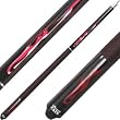 Minnesota Fats 2 Pc Billiard Cue Red Fire