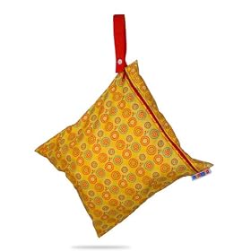 Bummis Fabulous Organic Wet Diaper Bag, Yellow, MediumBummis Fabulous Organic Wet Diaper Bag