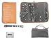 Anti-tarnish Jewelry Organizer (orange Crocodile Design) Wit