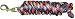 Hamilton 10' x 5/8" Extra Heavy Poly Lead with Bolt Snap, Multicolor Red