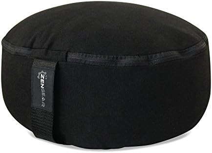 ZenGear Meditation Cushion, Zafu Round Cotton Yoga Pillow