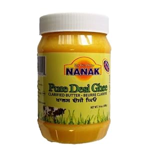 Pure Desi Ghee NANAK Natural No MSG 14 fl Oz by NANAK