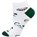 Boston Celtics Ladies White All Over Team Logo Ankle Socks