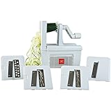 Paderno World Cuisine Spiralizer Pro, 4-Blade