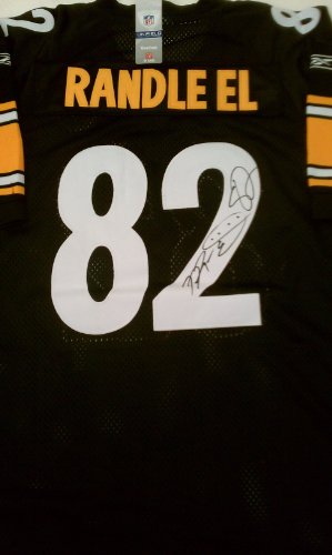 Antwaan Randle El Signed Pittsburgh Steelers Authentic Jersey