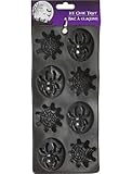 Rubber Silicone Ice Cube Tray Mold - Spiders and Spiderwebs
