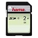 Hama Secure Digital (SD) 2GB Highspeed Speicherkarte (Original Handelsverpackung)