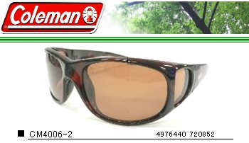 Colemanコールマン★偏光サングラスCM4006-2★UVカット色眼鏡　釣り、サーフィン、マリンスポーツ、ドライブなどで大活躍！