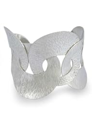 Sterling silver cuff bracelet, Dance