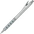 Pentel Graph Gear 1000 Automatic Drafting Pencil, 0.5mm Lead Size, Brushed Metal Barrel, 1 Each (PG1015A)