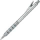 Pentel Graph Gear 1000 Automatic Drafting Pencil, 0.5mm Lead Size, Brushed Metal Barrel, 1 Each (PG1015A)