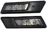 Produkt-Bild: Seitenblinker Set, passend f&uuml;r BMW E36 E32 E34. Ausf&uuml;hrung: Schwarz