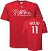 Jimmy Rollins Majestic 2008 World Series Name and Number Philadelphia Phillies T-Shirt - XX-Large