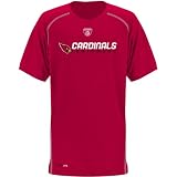 Reebok Arizona Cardinals Youth (8-20) Speedwick Short Sleeve T-Shirt Medium