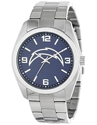Game Time Unisex NFL-ELI-SD Elite San Diego Chargers 3-Hand Analog Watch