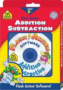 SCHOOL ZONE Flash Action -- Addition/Subtraction (Windows/Macintosh)