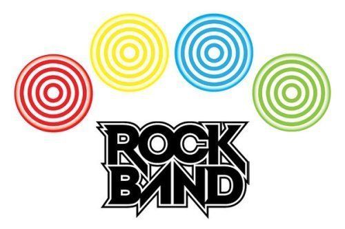 Rock Band Drum Skins Bullseye Xbox 360PS3