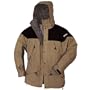 TAIGA Val d'Is�re "All-Season" - Men's Gore-Tex� Jacket Parka for Extreme Wet Weather (Colors: Khaki, Navy Blue, Teal, or Red), MADE IN CANADA, Medium (chest: 39.5"), Khaki & Black Shoulders