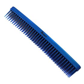 Denman Three Row Hair Comb For Mousse Gel & Back Combing - Blue