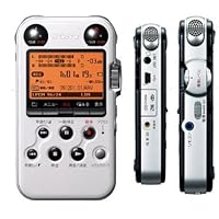 Sony PCM-M10 Portable Linear PCM Voice Recorder with Electret Condenser Stereo Microphones, 96 kHz/24-bit, 4GB Memory & USB High-Speed Port - White