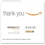 Amazon Gift Card - E-mail - Thank You (Smile)