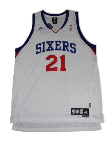 Adidas Philadelphia 76Ers Thaddeus Young Swingman Home Jersey Xx Large