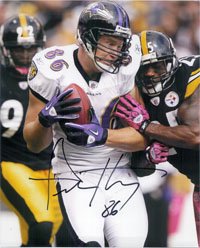 Signed Heap, Todd (Baltimore Ravens) 8x10 Photo