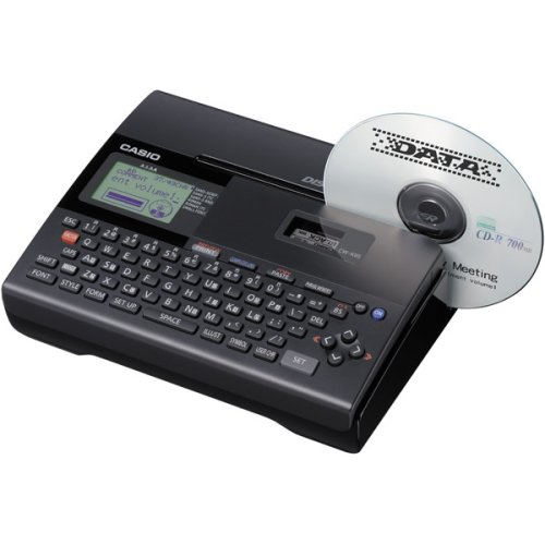 Casio Cw-K85 Disc Title Printer With Keyboard