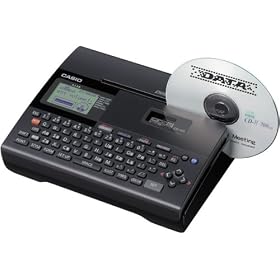Casio CW-K85 Disc Title Printer With Keyboard
