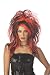 Treacherous Black and Red Wig for Halloween Costume