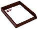 Mocha Leather Letter Tray