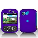 Premium - LG LN240/Remarq / MN240/Imprint Rubber Dr. Purple Cover - Facepla ....