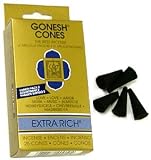 Review Gonesh  / Extra Rich Variety #2 - Gonesh Incense Cones - Pack of 25 - Love, Musk, and Honeysuckle