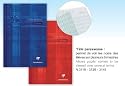 Carnet de bord piqué A4 80p 7classes tête paresseuse