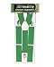 St Patricks Day Green Suspenders