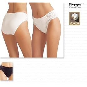 Cotton Panty with lace Bikini cut