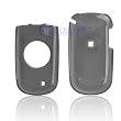 Crystal Clear Smokey Smoke Transparent Case Cover for Brand UTStarcom 7126M 7126-M MetroPCS Protective Cell Phone Hard SNAP-ON [Beyond Cell Packaging]