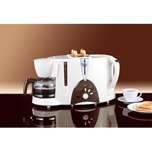 TV Das Original 1567 Frühstückscenter 3-in-1, champagner / braun