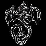 Youth Hoody (Hooded Sweatshirt) : Dragon - Goth Embellished Rhinestone Design